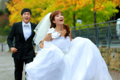 李晟張睿的結婚照片 熒屏CP歡樂多