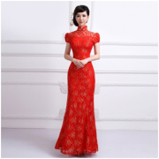 結婚禮服旗袍   中式結婚禮服的韻味